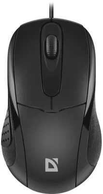 Мышь Defender Проводная оптическая мышь Standard MB-580 черный,3 кнопки,1000 dpi