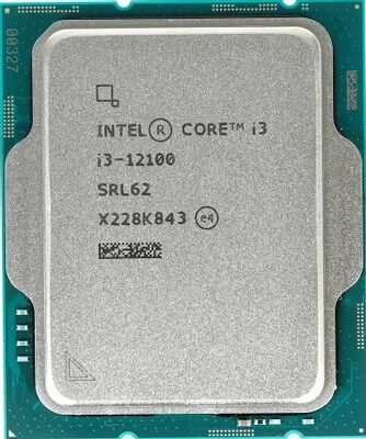 Процессор Intel Core i3 12100, LGA 1700, OEM [cm8071504651012 srl62]